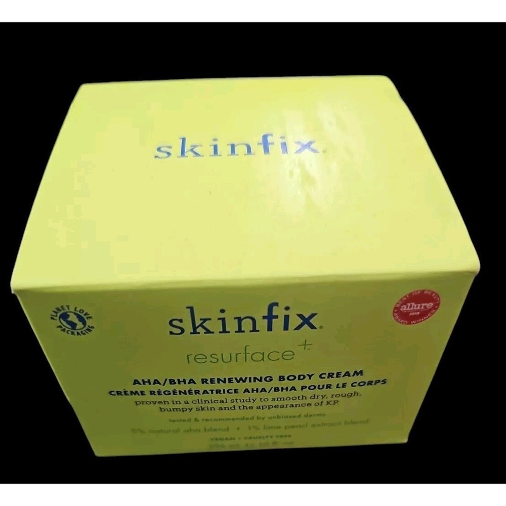 Skinfix Resurface‎ AHA/BHA Renewing Body Cream 10 fl oz New